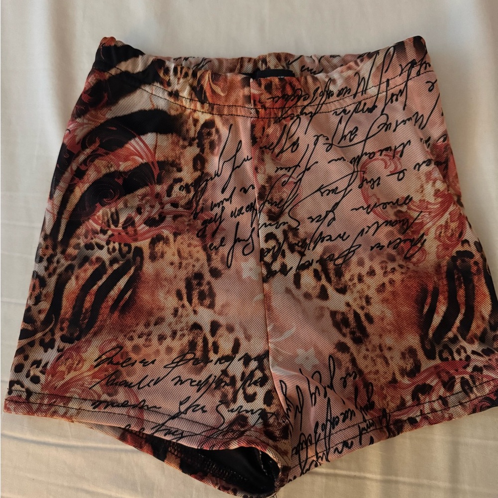 Women's Animal Print Shorts